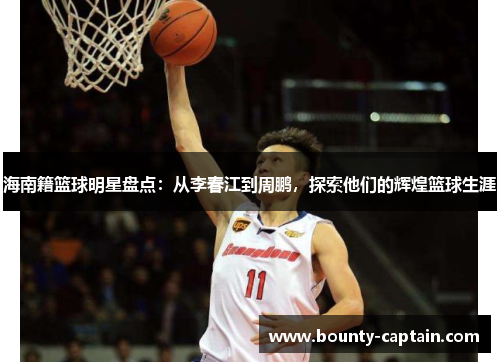 海南籍篮球明星盘点：从李春江到周鹏，探索他们的辉煌篮球生涯